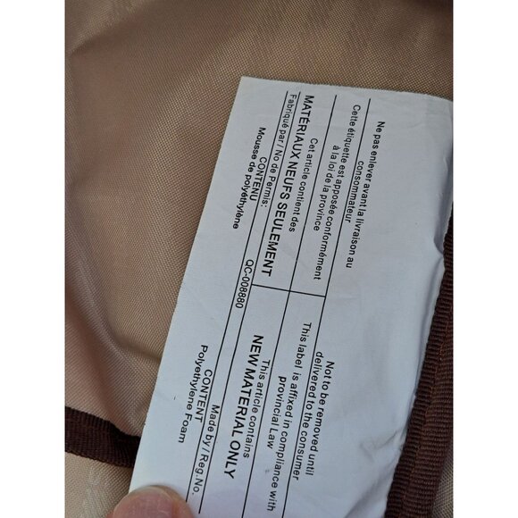 Samsonite Backpack Business Laptop Holder Brown Pebbled Leather Multiple Zipper - Picture 12 of 16